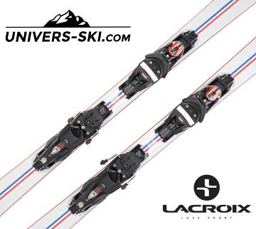Ski LACROIX LX Carbon blanc 2023 + SPX 12 Konect